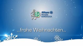 Weihnachtsgrüße aus der Allianz Frauen-Bundesliga