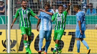 DFB Cup Men: Stuttgarter Kickers vs. VfL Wolfsburg
