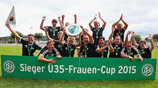 SV Dirmingen gewinnt DFB-Ü 35-Frauen-Cup