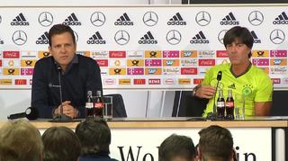 DFB Pressekonferenz mit Joachim Löw und Oliver Bierhoff