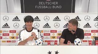 DFB-Pressekonferenz mit Bundestrainer Joachim Löw aus dem Team-Camp in Ascona