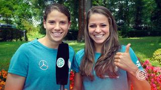Annike Krahn und Melanie Leupolz im Interview