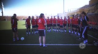 Erstes Training der U 17-Juniorinnen in Jordanien