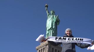 Fan-tastic Moment: Mit den DFB-Frauen in New York
