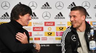 Highlights der PK mit Joachim Löw und Lukas Podolski