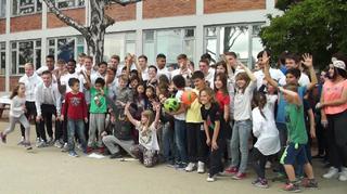 U 17-EM: Besuch einer deutschen Schule