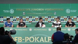 Pressekonferenz zum DFB Junioren Finale