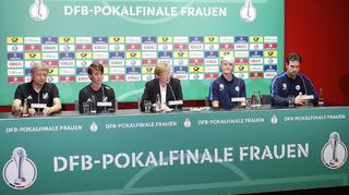 Highlights der Pressekonferenz zum DFB-Pokalfinale Frauen