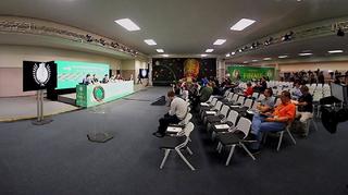 360 Grad: Impressionen von der Pressekonferenz vor dem Finale des DFB-Junioren-Vereinspokals