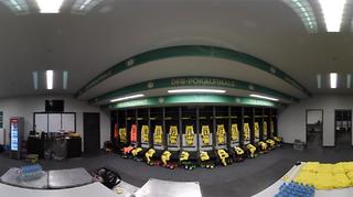 Die Kabine von Borussia Dortmund