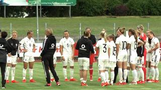 U 19-Frauen vor Spiel gegen die Schweiz