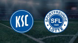 Highlights: Karlsruher SC vs. Sportfreunde Lotte