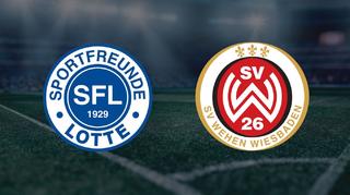 Highlights: Sportfreunde Lotte - SV Wehen Wiesbaden