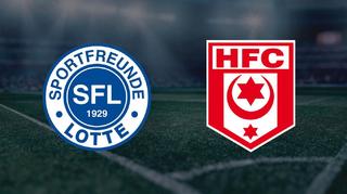 Highlights: Sportfreunde Lotte vs. Hallescher FC