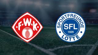 Highlights: FC Würzburger Kickers vs. Sportfreunde Lotte