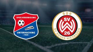 Highlights: SpVgg Unterhaching - SV Wehen Wiesbaden