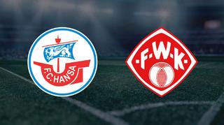 Highlights: F.C. Hansa Rostock - FC Würzburger Kickers