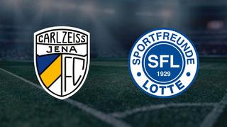 Highlights: FC Carl Zeiss Jena - Sportfreunde Lotte