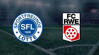 Highlights: Sportfreunde Lotte - FC Rot-Weiß Erfurt