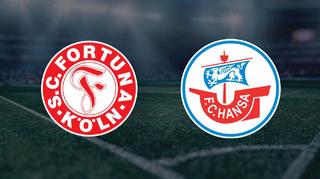 Highlights: SC Fortuna Köln - F.C. Hansa Rostock
