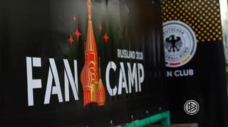 Fan-Camp: Ankunft der Fans in Moskau