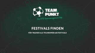 „TeamPunkt“-App: So gelingt die Anmeldung zu Kinderfußball-Festivals