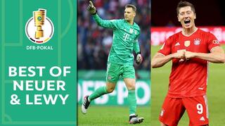 Neuer und Lewandowski: Weltfußballer im DFB-Pokal