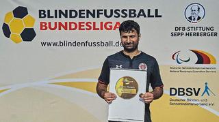 50 Jahre Tor des Monats: Blindenfußballer Serdal Celebi