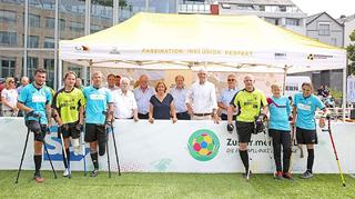 Fußball-Inklusionstage ZusammenSPIEL in Trier