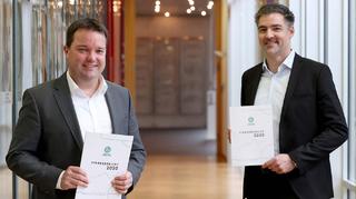 Osnabrügge und Holzherr stellen Finanzbericht 2020 vor