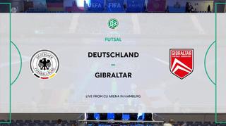Futsal WM-Qualifikation: Deutschland vs. Gibraltar