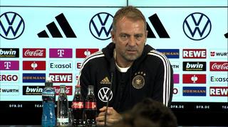 Pressekonferenz mit Bundestrainer Hansi Flick und Timo Werner