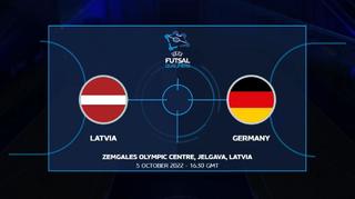 Futsal WM-Qualifikation: Lettland vs. Deutschland