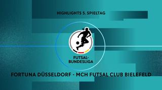 Highlights: Fortuna Düsseldorf (Futsal) vs. MCH Futsal Club Bielefeld