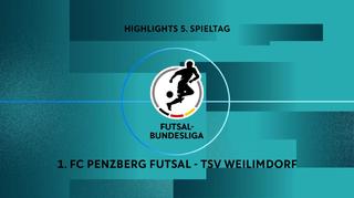 Highlights: 1. FC Penzberg Futsal vs. TSV Weilimdorf (Futsal)