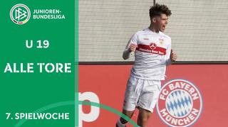 7. Spieltag A-Junioren-Bundesliga: Alle Spiele, alle Tore