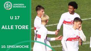 10. Spieltag B-Junioren-Bundesliga: Alle Spiele, alle Tore