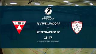 Futsal-Bundesliga: TSV Weilimdorf - Stuttgarter FC