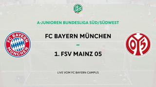 A-Junioren-Bundesliga: FC Bayern München vs FSV Mainz 05