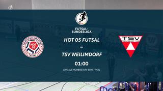 Futsal Bundesliga: HOT 05 Futsal â TSV Weilimdorf