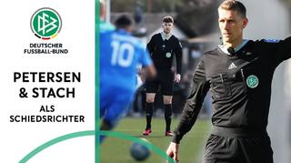 Wenn Bundesligaspieler zu Schiedsrichtern werden! - Nils Petersen & Anton Stach pfeifen Bezirksliga