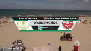 Deutsche Beachsoccer-Liga: Real Münster II vs. Beach Boyz Waldkraiburg