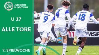 2. Spieltag B-Junioren-Bundesliga: Alle Spiele, alle Tore