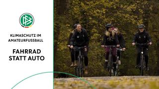 Klimaschutz im Amateurfußball: Fahrrad statt Auto