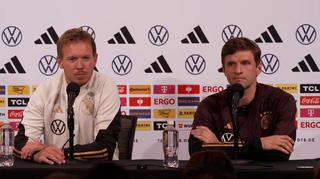 Pressekonferenz der Nationalmannschaft mit Julian Nagelsmann und Thomas Müller