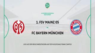 A-Junioren-Bundesliga: 1. FSV Mainz 05 - FC Bayern München