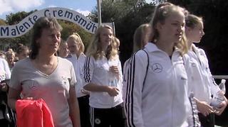 U 16-Juniorinnen: nach dem Spiel gegen Dänemark