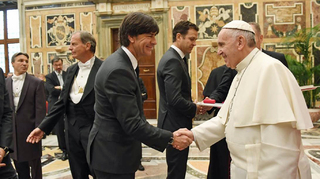 Nationalmannschaft zu Besuch beim Papst