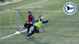 Arminias D-Junioren schulen die fußballspezifische Ausdauer