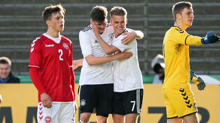 U 19 gewinnt 3:1 gegen Dänemark